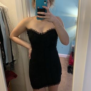 Forever 21 strapless dress